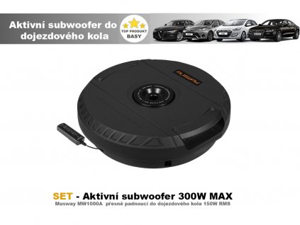 aktivní sub do dojezd. kola MW1000A