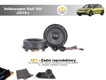 VW Golf VIII (2019) ) Awave zadni final