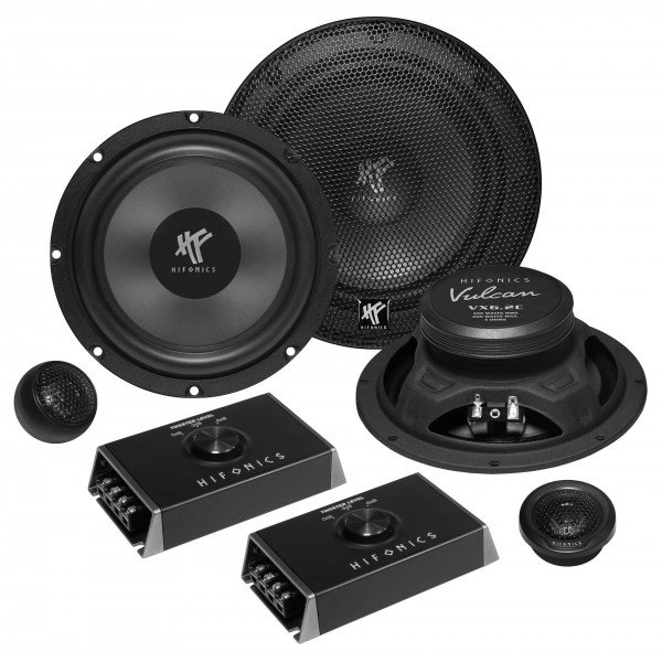 Hifonics VX6.2C - <p>2-pásmové komponentní reproduktory, 16,5 cm, 100 W RMS,&nbs