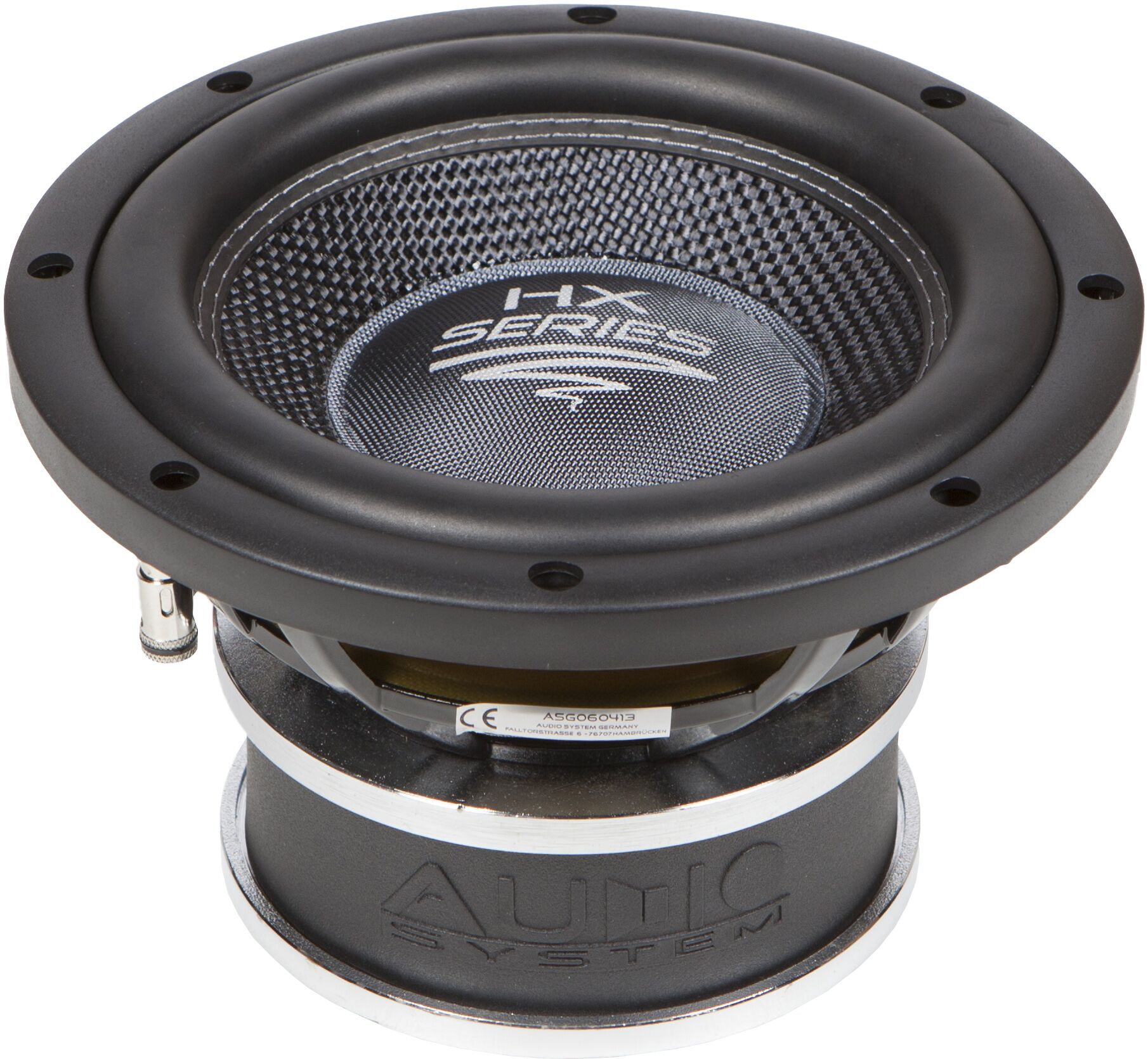 AUDIO SYSTEM HX 08 SQ - 20 cm subwoofer 250 W RMS, 4 Ω