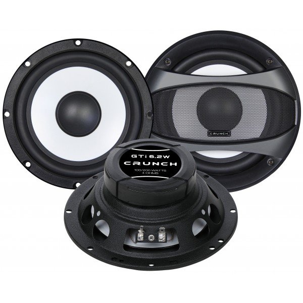 Crunch GTi6.2W - Středobasové reproduktory, 16 cm, 100 W RMS