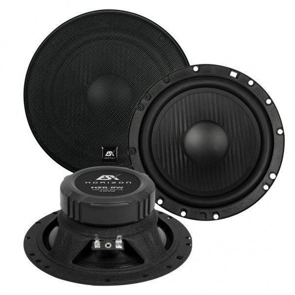 ESX HZ6.2W - Středobasové reproduktory ESX série HZ, 16 cm, 100 W RMS