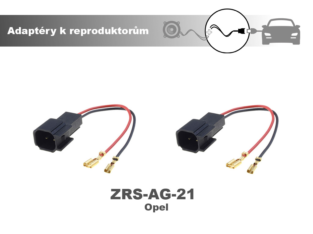 OPEL - Adaptér k reproduktorovému konektoru pro vozy Opel