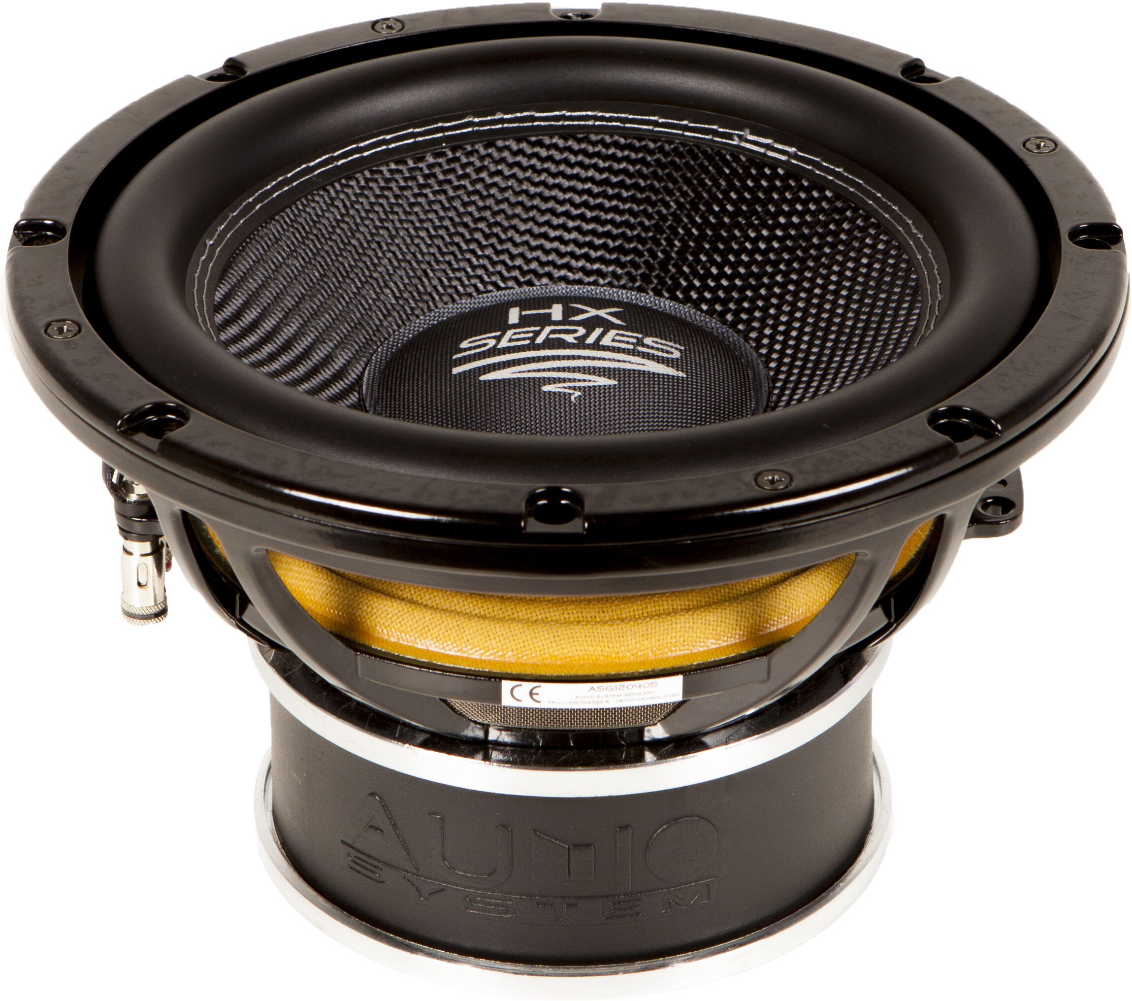 AUDIO SYSTEM HX 10 SQ - 25 cm subwoofer 350 W RMS, 4 Ω