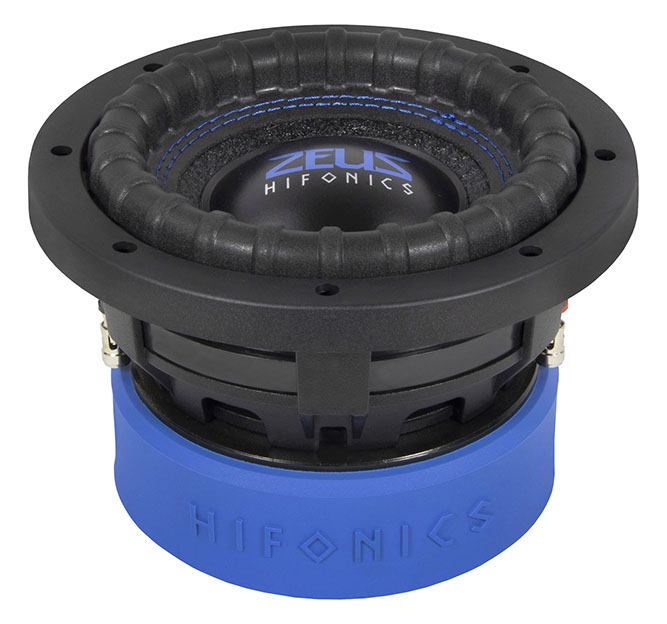 HIFONICS Zeus ZRX6D2 - Samostatný subwoofer 16,5 cm, 300 W RMS, 2+2 Ω