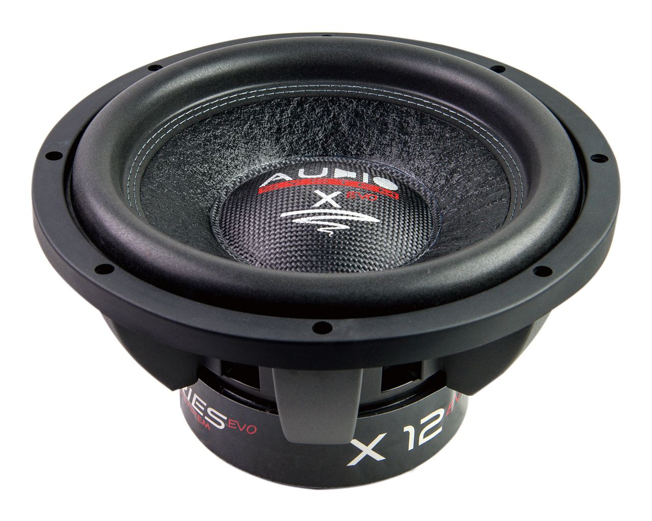 AUDIO SYSTEM X 10 EVO - 25 cm subwoofer 2 x 300 W RMS, 2+2 Ω