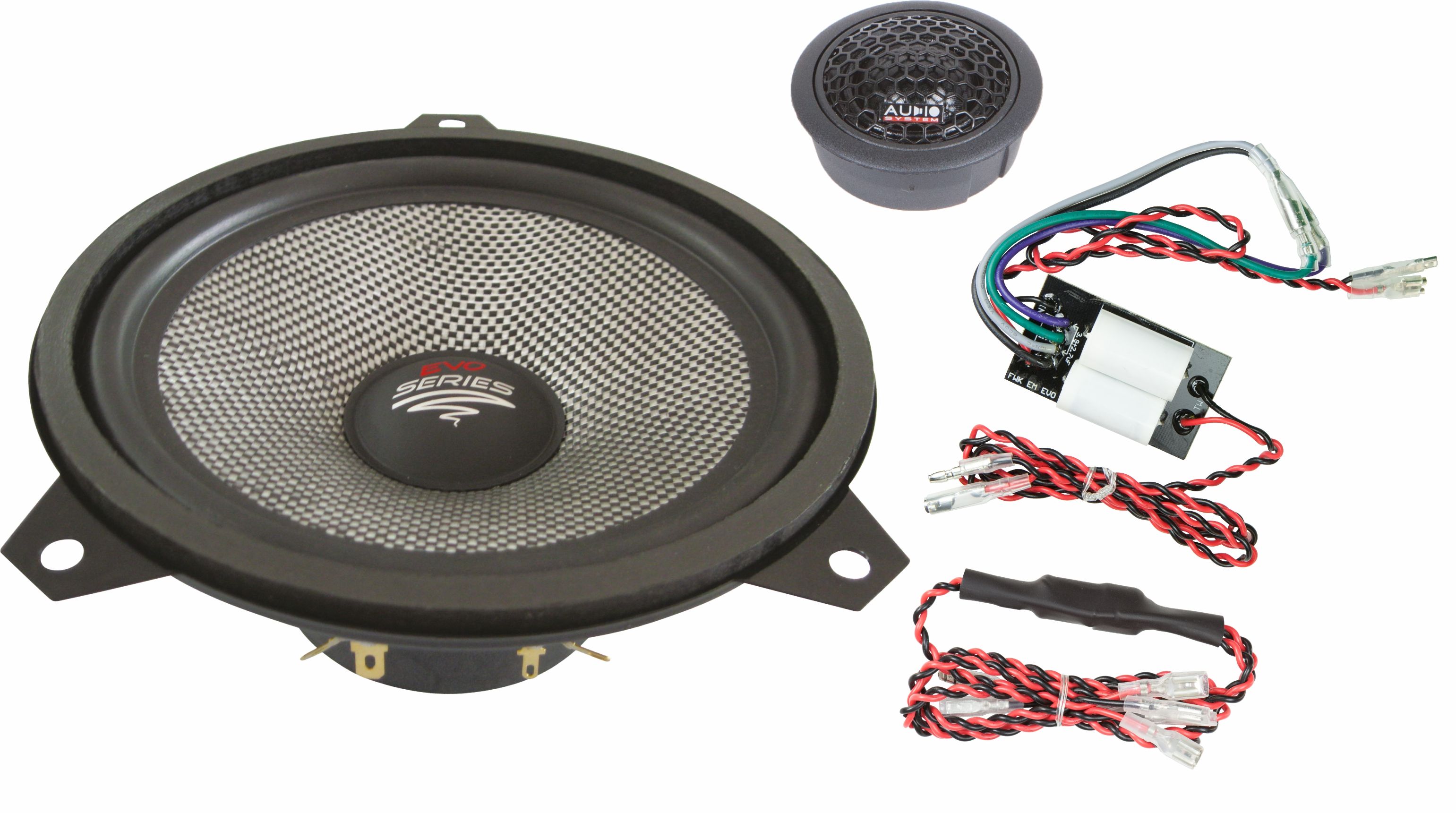 Audio System X 165 e46 EVO - <p><span>2-pásmové komponentní reproduktory pro BMW e46 - přední reproduktory (BMW 3er / BMW 3 )(mimo e46 Compact)</span><br /><span>165mm</span><br /><span>110W rms / 150W max , 3Ω</span></p>