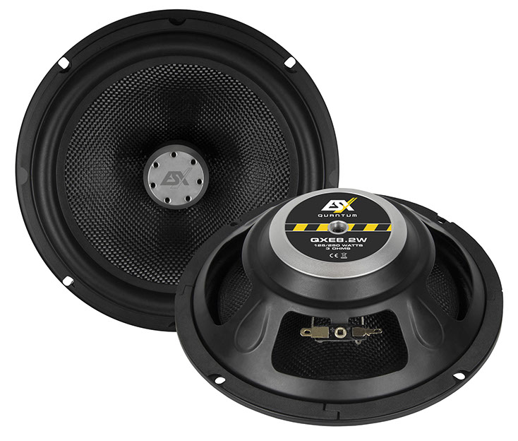 ESX QXE8.2W - <p>Středobasové reproduktory 20 cm , 125 W RMS</p>