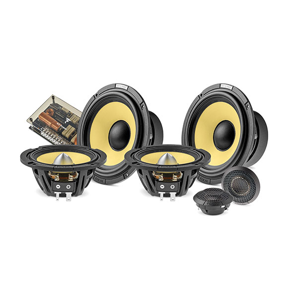 FOCAL K2 Power ES 165 KX3E - 3-pásmové komponentní reproduktory špičkové, nekompromisní kvality