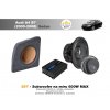 SET - subwoofer na míru do Audi A4 B7 Sedan (2005-2008) - Helix