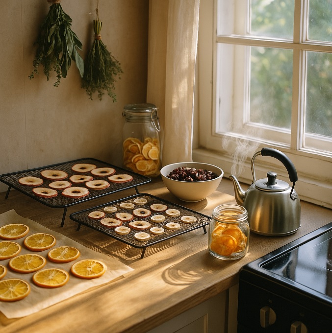 Sušení, dehydratace a rehydratace potravin
