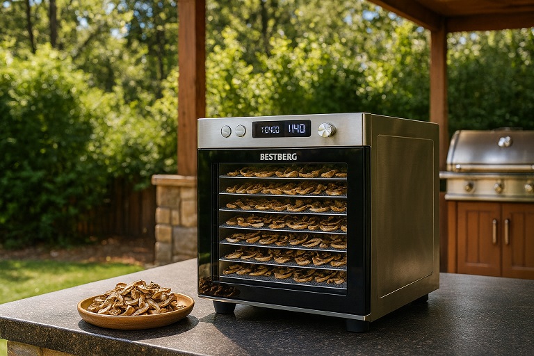 Jak doma sušit ovoce, zeleninu, houby, bylinky nebo jerky