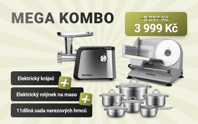 Kombo Mlýnek, hrnce a kráječ