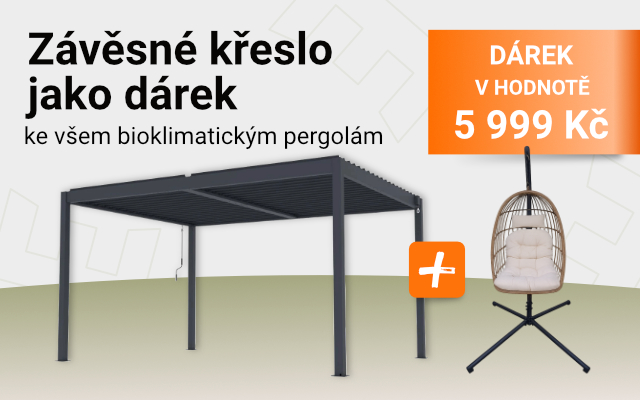 Pergola + dárek křeslo