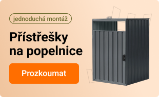 Sekundární banner - Přístřešek na popelnice