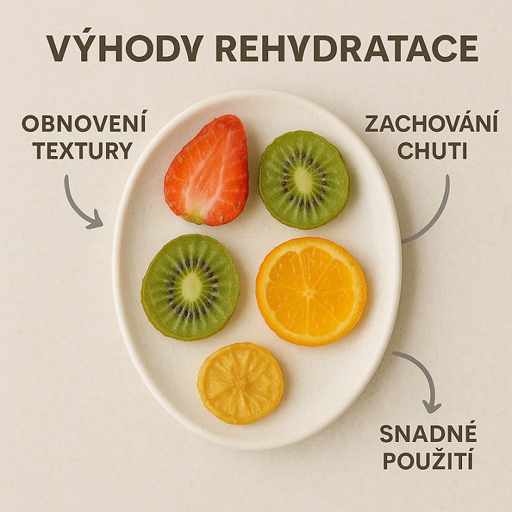 rehydratace potravin