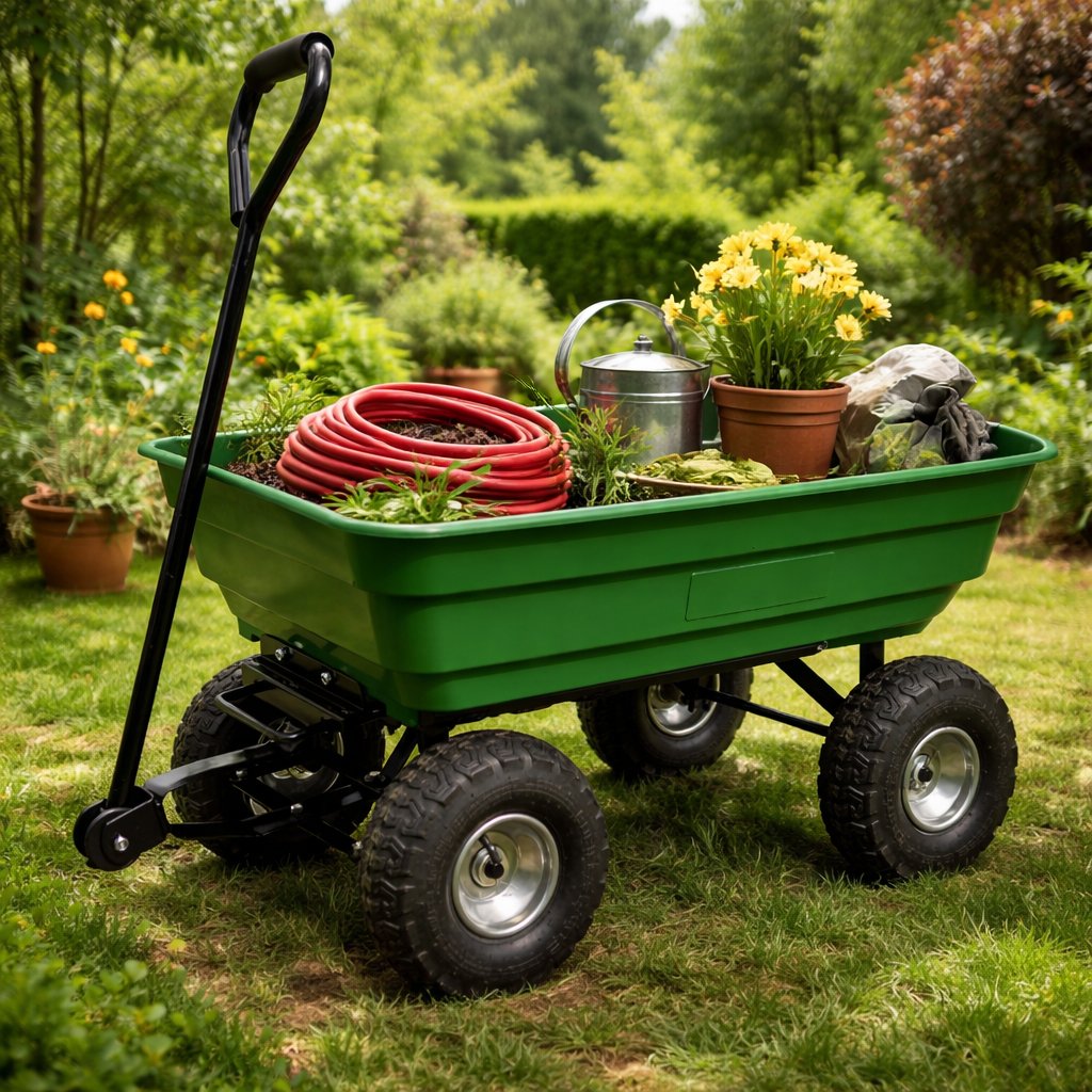 Zahradní vyklápěcí vozík BestBerg BBGC-10G