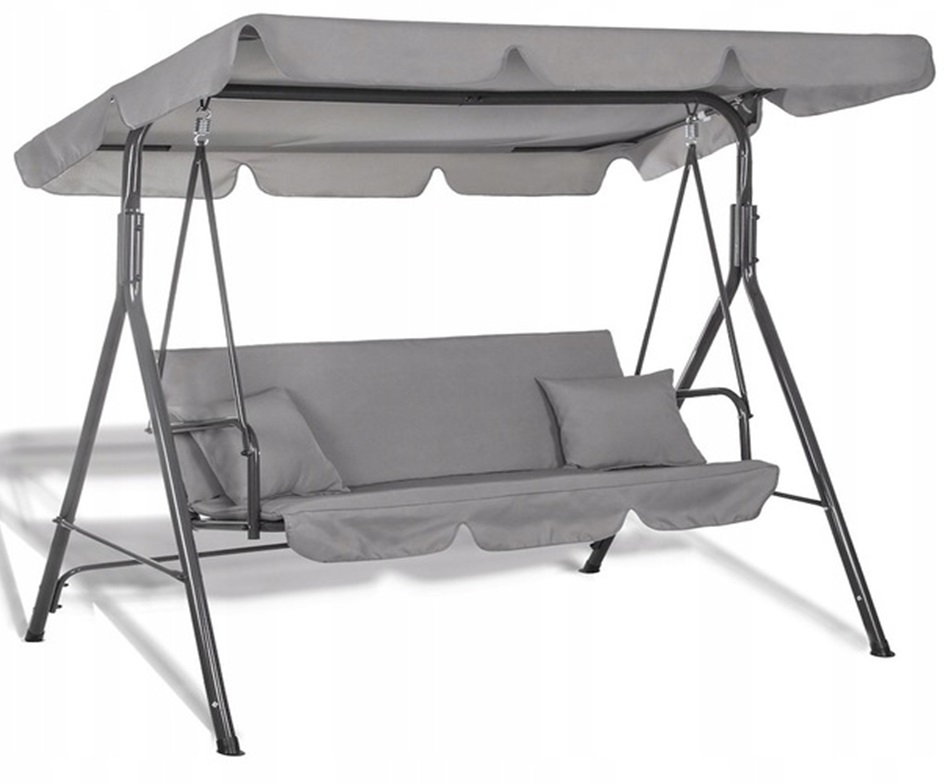 Zahradní houpačka BestBerg BBGS-10GY / šedá