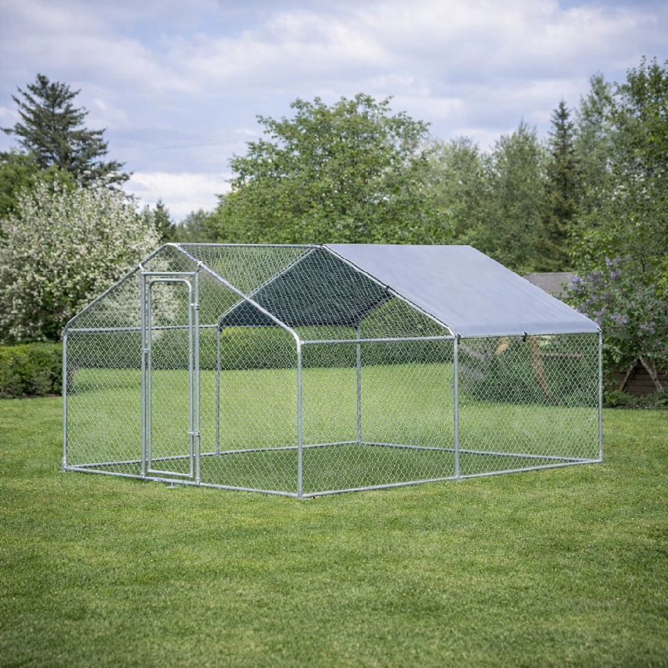 Výběh pro slepice BestBerg BBCH-9 / 9 m² / 300 x 300 x 195 cm / kurník