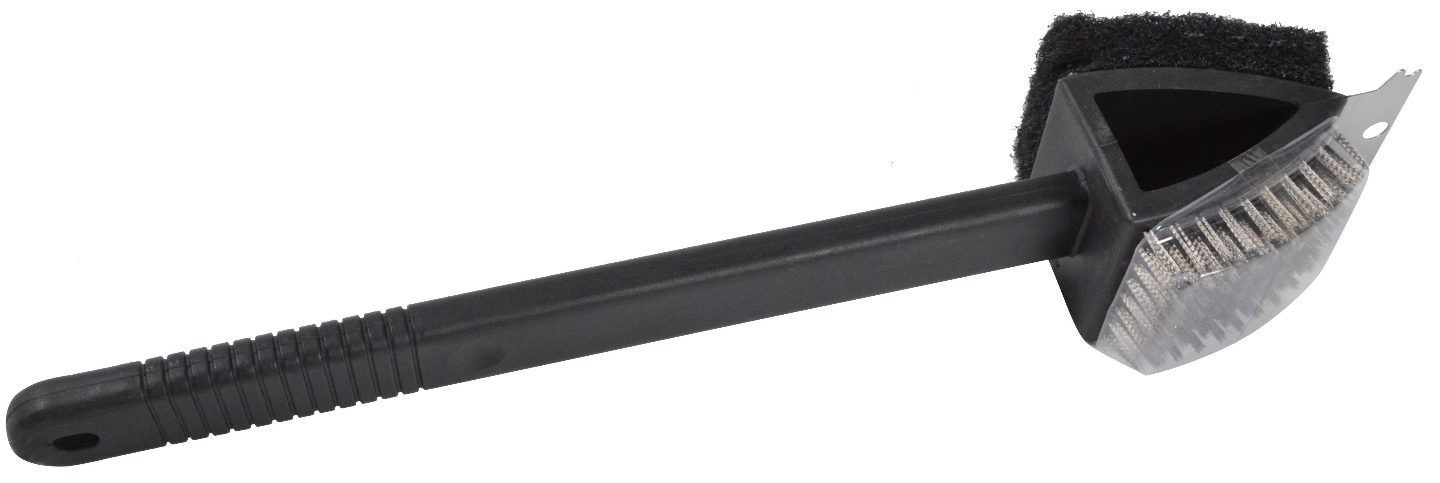 Kartáč na gril BestBerg BBBQ-30GB / 3 v 1 / černá