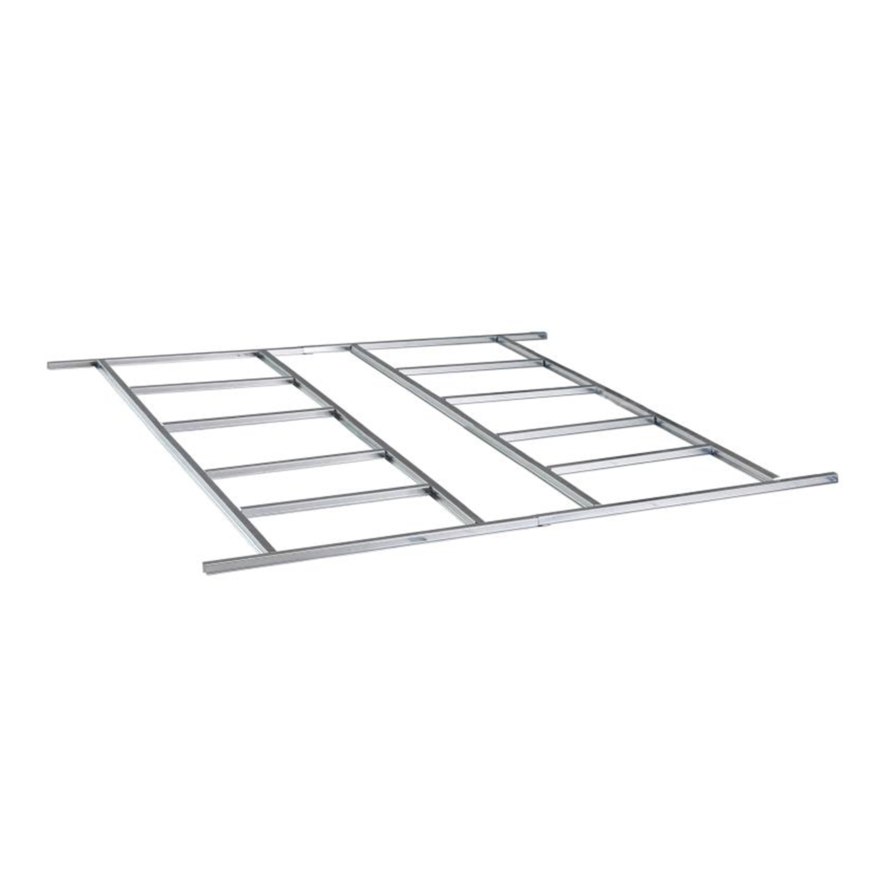 Základna BBSH-ZDSL6 pro zahradní domek BestBerg ZDSL-6 / 200 x 216 cm / ocel / stříbrná