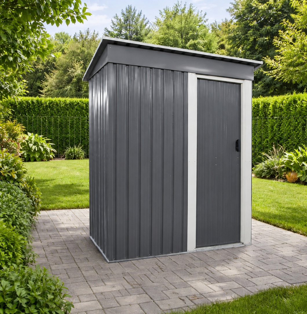 Zahradní domek BestBerg BBSH-305G / 1,4 m² / 162 x 181 x 86 cm / šedá