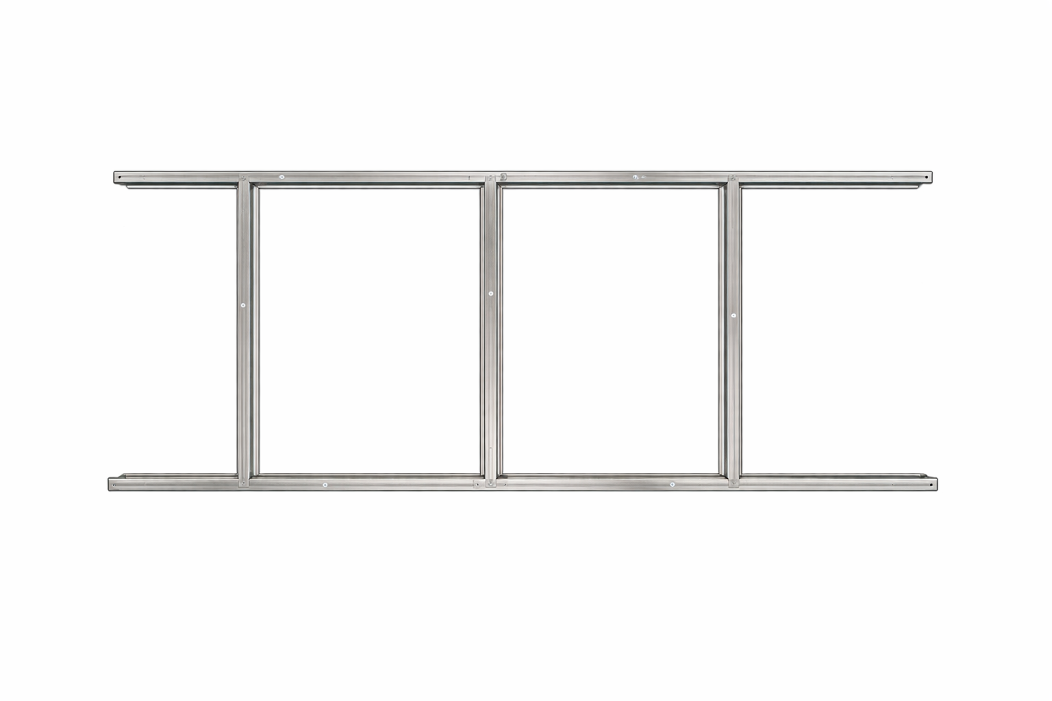 Základna BBSH-B1 pro zahradní domek BestBerg BBSH-407 / 68 x 200 cm / ocel / stříbrná