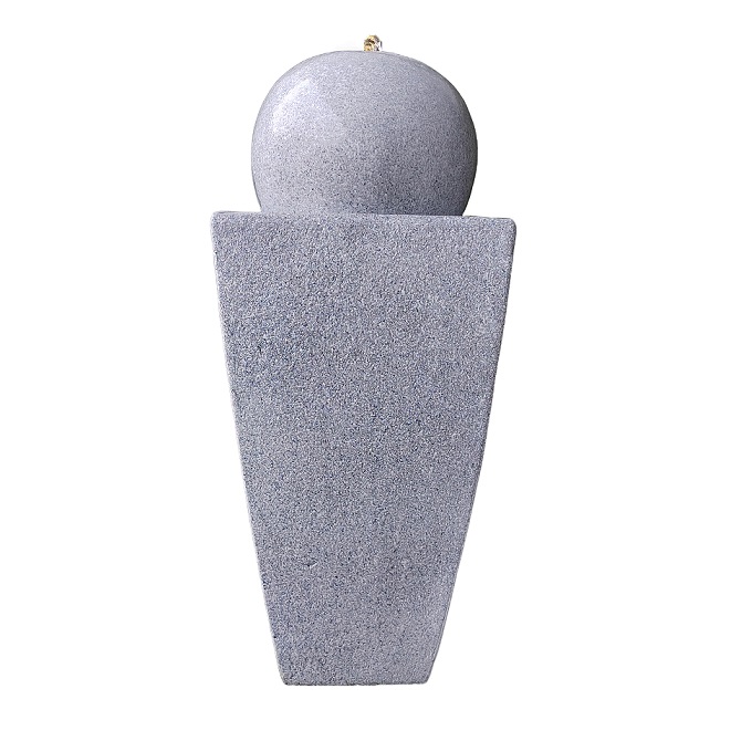 Zahradní fontána BestBerg EF-28 / polyresin / 33 x 33 x 84 cm
