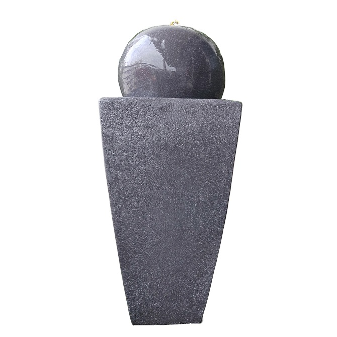 Zahradní fontána BestBerg EF-29 / polyresin / 33 x 33 x 84 cm