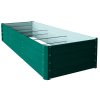 Vyvýšený zahradní záhon BestBerg VZ-1000Z / 1000 l / 240 x 90 x 47 cm / zelená