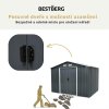 Zahradní domek BestBerg ZDB-7Z / 7,2 m² / 301 x 238 x 214 cm / zelená
