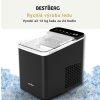 Výrobník ledu BestBerg BBCM-11 / 150 W / 12 kg/24 hod. / černá