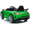 Dětské elektrické autíčko s dálkovým ovládáním BestBerg BBCC-10G – Mercedes-Benz AMG GT R / nosnost 25 kg / Li-Ion baterie / zelená