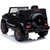 Dětské elektrické autíčko s dálkovým ovládáním BestBerg BBCC-60B – Mercedes-Benz AMG G63 / nosnost 25 kg / Li-Ion baterie / černá