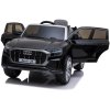 Dětské elektrické autíčko s dálkovým ovládáním BestBerg BBCC-70B – Audi Q8 / nosnost 30 kg / Li-Ion baterie / černá