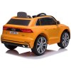 Dětské elektrické autíčko s dálkovým ovládáním BestBerg BBCC-70O – Audi Q8 / od 3 let / nosnost 30 kg / oranžová