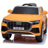 Dětské elektrické autíčko s dálkovým ovládáním BestBerg BBCC-70O – Audi Q8 / od 3 let / nosnost 30 kg / oranžová