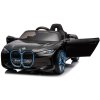 Dětské elektrické autíčko s dálkovým ovládáním BestBerg BBCC-20B – BMW i4 / nosnost 30 kg / Li-Ion baterie / černá