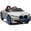 Dětské elektrické autíčko s dálkovým ovládáním BestBerg BBCC-20W – BMW i4 / od 3 let / nosnost 30 kg / bílá