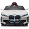 Dětské elektrické autíčko s dálkovým ovládáním BestBerg BBCC-20W – BMW i4 / nosnost 30 kg / Li-Ion baterie / bílá