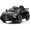 Dětské elektrické autíčko s dálkovým ovládáním BestBerg BBCC-50B – Mercedes-Benz AMG GT R / nosnost 25 kg / Li-Ion baterie / černá