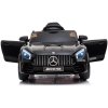 Dětské elektrické autíčko s dálkovým ovládáním BestBerg BBCC-50B – Mercedes-Benz AMG GT R / nosnost 25 kg / Li-Ion baterie / černá