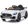 Dětské elektrické autíčko s dálkovým ovládáním BestBerg BBCC-50W – Mercedes-Benz AMG GT R / od 3 let / nosnost 25 kg / bílá