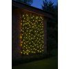 Umělý živý plot/zástěna z umělých cesmínových listů s osvětlením BestBerg / 2 x 1 m / 100 LED