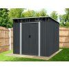 Zahradní domek BestBerg ZDSL-4A / 4,6 m² / 238 x 194 x 202 cm / šedá