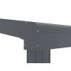 Hliníková pergola BestBerg PZ-12A / 12 m² / antracit/šedá