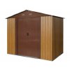 Zahradní domek BestBerg ZDB-4D / 4,1 m² / 236 x 174 x 206 cm / dřevo/hnědá
