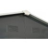 Zahradní domek s dřevníkem BestBerg ZDD-6A / 6 m² / 322 x 196 x 196 cm / šedá