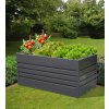 Vyvýšený zahradní záhon BestBerg VZ-1100A / 1100 l / 180 x 90 x 70 cm / šedá