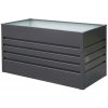 Vyvýšený zahradní záhon BestBerg VZ-735A / 735 l / 150 x 70 x 70 cm / šedá